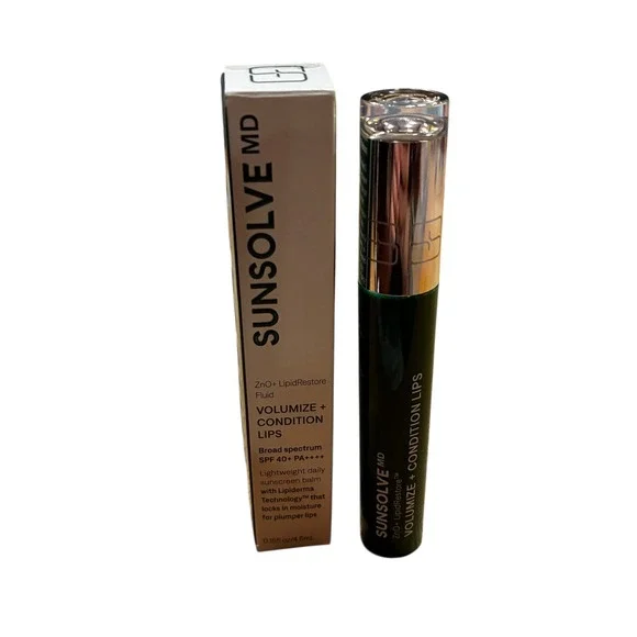 SunSolve MD ZnO+ LipidRestore Volumize +‎ Condition Lips SPF 40+ PA++++ 4.5ml