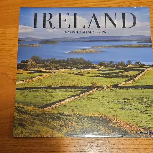 2026 Ireland 18-Month Wall Calendar