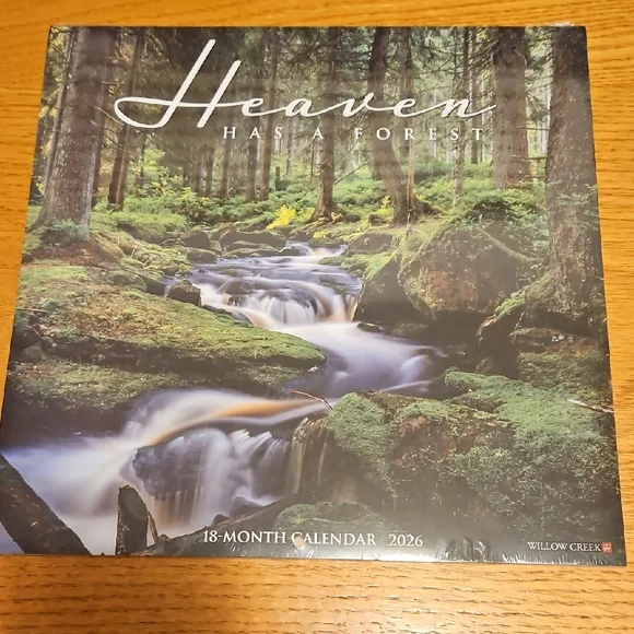 2026 Heaven Has a Forest 18-Month Wall Calendar