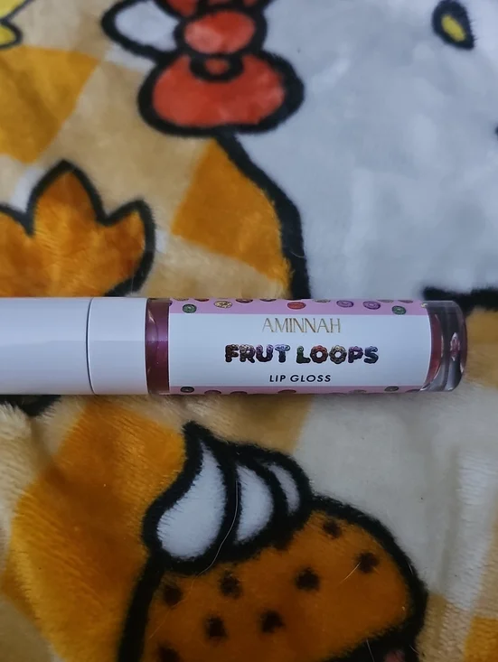 Aminnah Fruit Loops Lip Gloss - Pink Shine