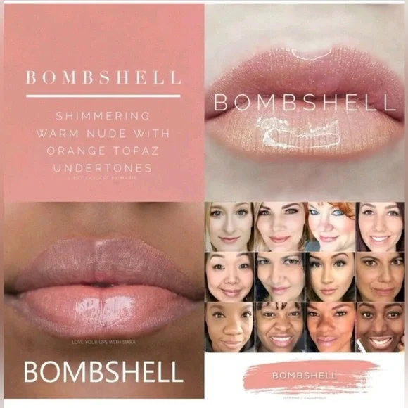 🌻 LipSense Bombshell Lip Color Factory Sealed Popular Shade NEW