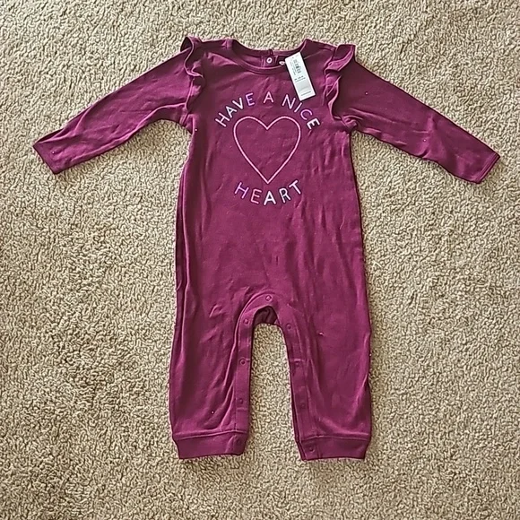 Graphic Romper Long Sleeve 18 to 24 Months