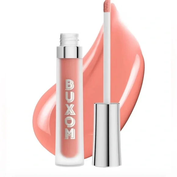 BUXOM Full-On Plumping Lip Cream, Hydrating Lip Plumper Gloss (Bellini)