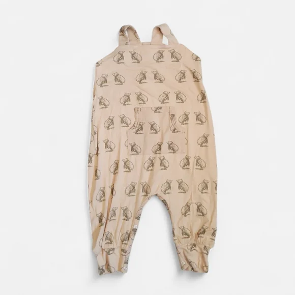 Kate Quinn Banboo Bear Print Harem‎ Jumpsuit Onsie