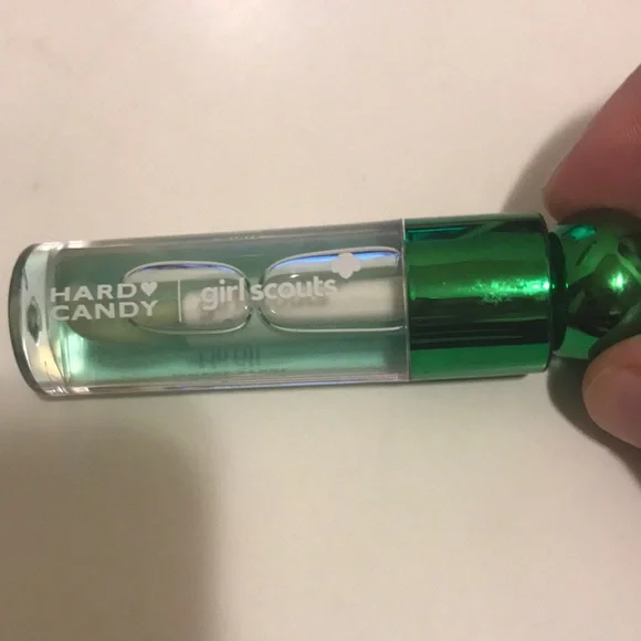 Hard Candy x Girl Scouts Thin Mints Green Lip Gloss New No Box