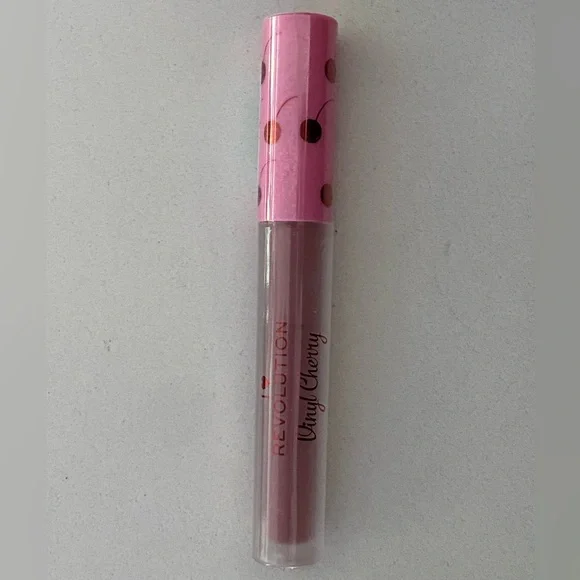New I Heart Revolution Vinyl Cherry Liquid Lipstick - Sealed‎ Container