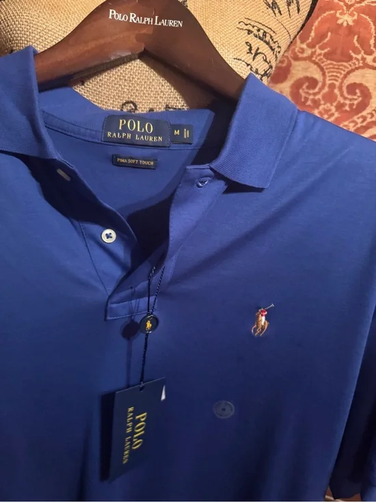 Polo by Ralph Lauren Royal Blue Short-Sleeve Polo