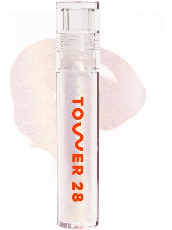 Hydrating Shimmery Lip Gloss Jelly - Non-Sticky High-Shine Balm for Sensitive
