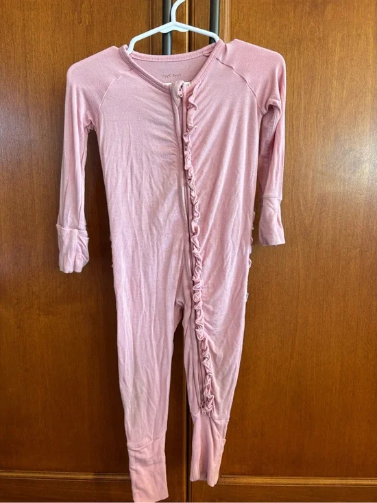 Little Sleepies Pink Ruffles