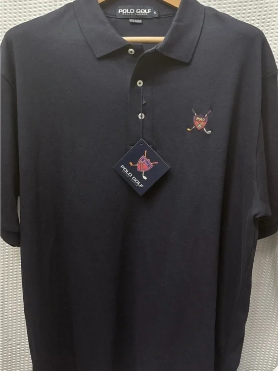 NWT Men’s Polo Golf by Ralph Lauren Polo Shirt Navy Sz XL