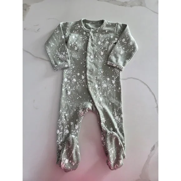 L'ovedbaby baby boy organic sleeper 6-9 mos‎