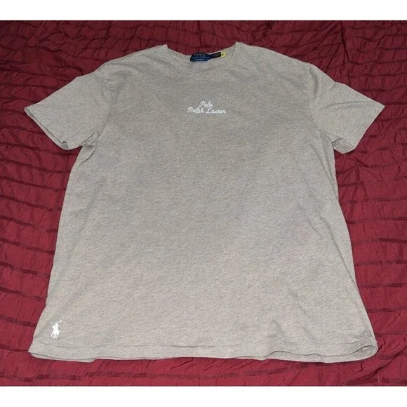 Polo Ralph Lauren Classic Shirt Pony Cursive Logo Brown Men’s Medium