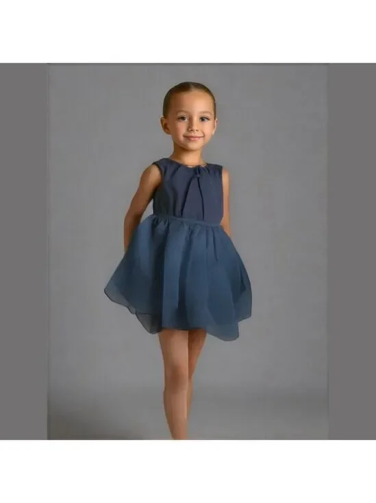 iEFiEL Girls Dance Leotard with Skirt Size 4-6x EUC