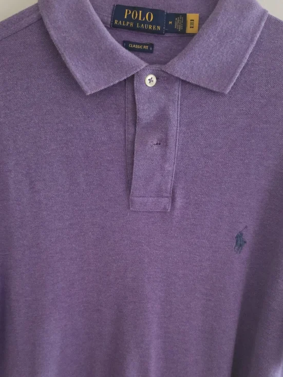 Polo by Ralph Lauren Lavender Classic Fit Men’s Polo