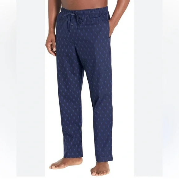 POLO RALPH LAUREN All Over Pony Player Woven Sleepwear large