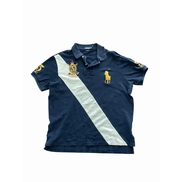 POLO RALPH LAUREN Big Pony #3 Summer Classic Regatta Crest Men's XL