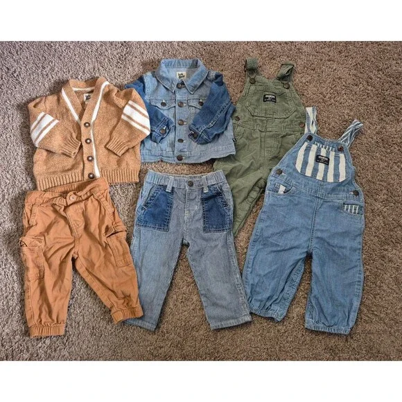 Baby bgosh clothing lot size 9 months fall / winter