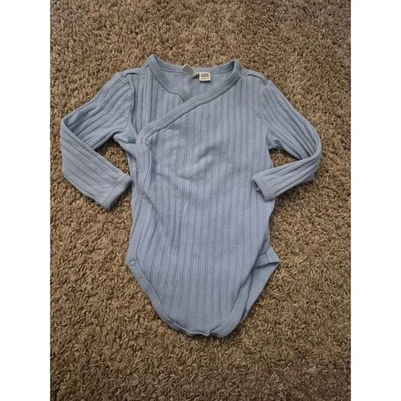 Janie and jack ribbed kimono bodysuit size 6-12M