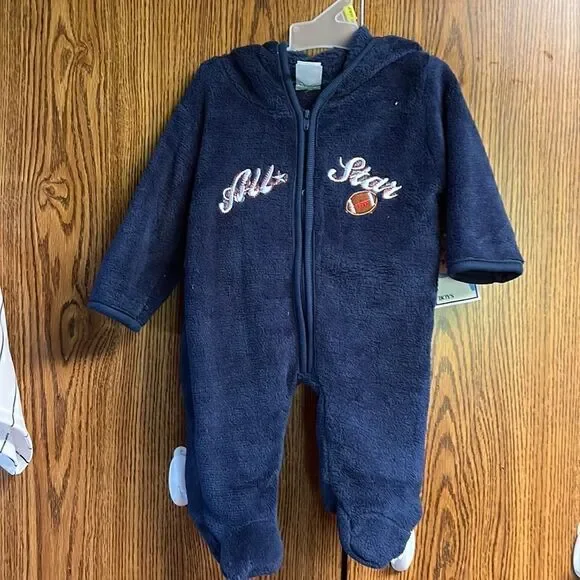 🔥5/20🔥 Coney Isle Fleece Jumper Sz 3/6M NWT
