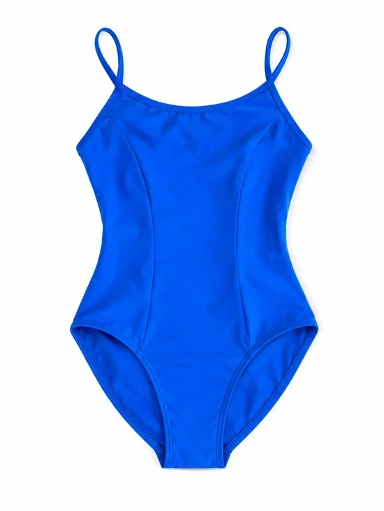 Motionwear Royal Blue Camisole Leotard Child Medium 💙🩰✨