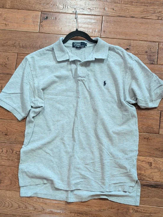 Polo by Ralph Lauren Men’s Light Gray Polo Shirt