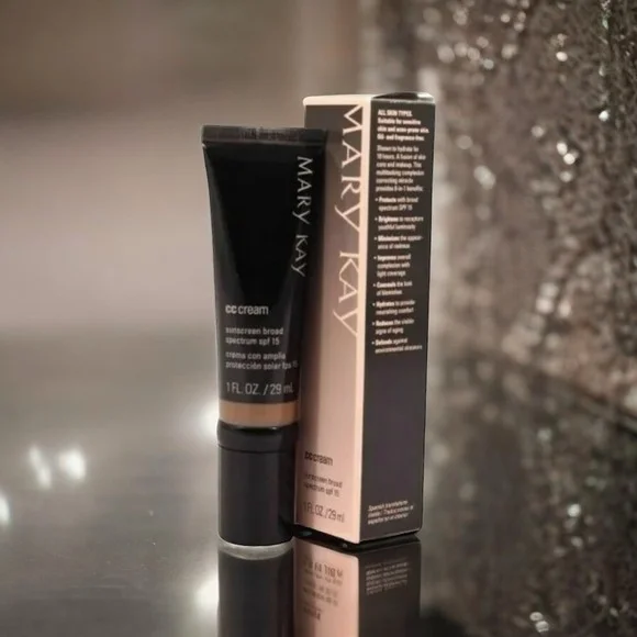 Mary Kay CC Cream SPF 15 Makeup Foundation Face Cream DEEP NIB