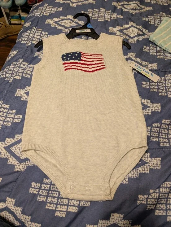 Flag Onesie