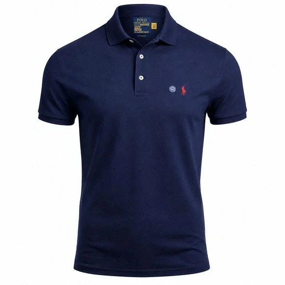 Polo Ralph Lauren Polo Shirt Mens 2XLT Navy Blue Performance Classic Fit New