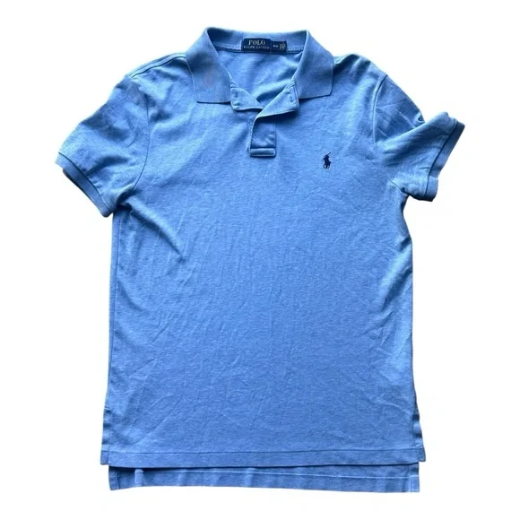 Men's Ralph Lauren classic  Polo Light‎ Blue, Dark Blue Horse size Medium