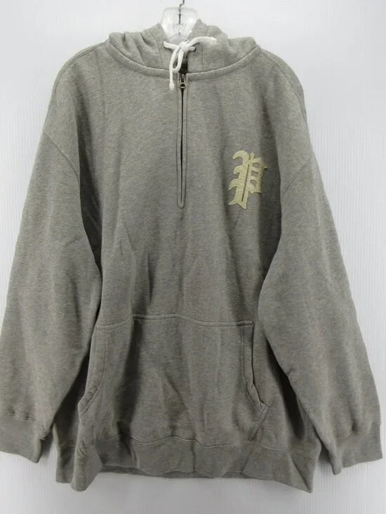 Polo Ralph Lauren Sweatshirt 2XB Big P Logo 1/4 Zip Hoodie Classic
