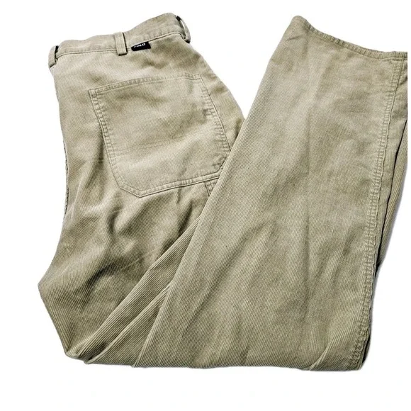 Polo Ralph Lauren Pleated‎ Khaki Pants Men's Size 35x30 Rwgular Fit 100% Cotton