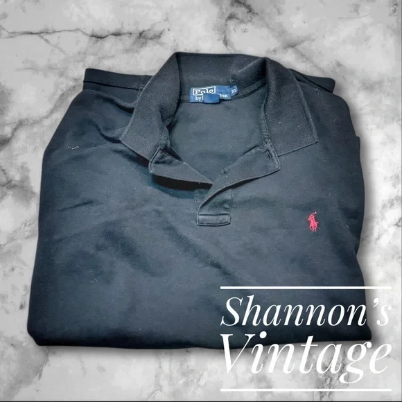 Polo Ralph Lauren VNTG made in USA sz XL Classic Cotton Polo Shirt A38