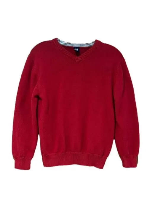 Gap Kids Red Long Sleeve Sweater Kid's Size XL