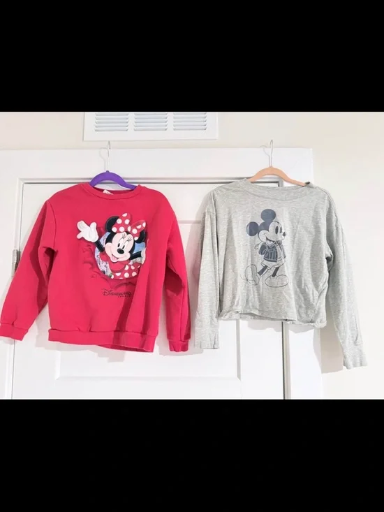Disney Kids' Minnie and Mickey Mouse tops