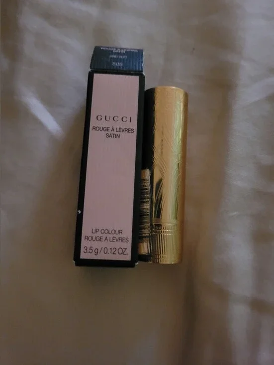 Gucci Satin Lip Colour - 505 Janet Rust (Rouge à Lèvres)