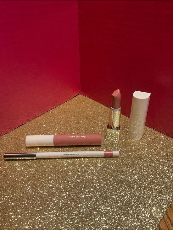 💋 RARE BEAUTY Kind Words Matte Lipstick - HUMBLE & Liner & Gloss