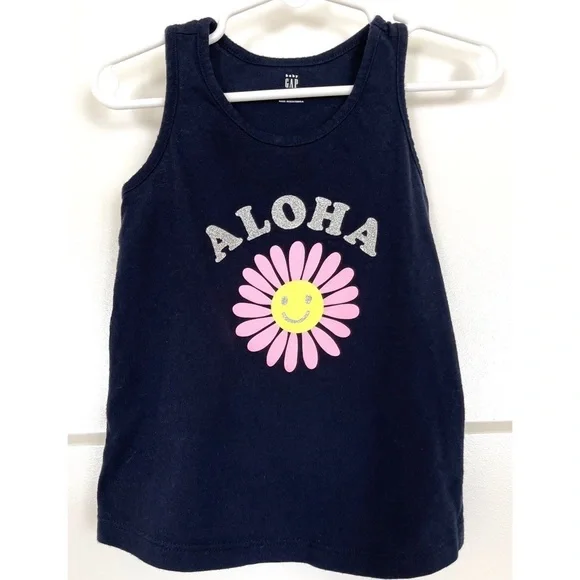 Gap Racer Back Tank Top, 2T