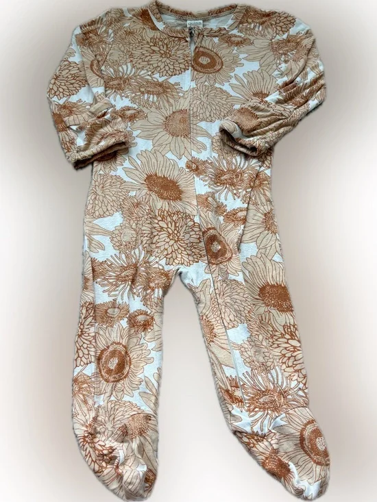 Kate Quinn Floral Zip-Front Romper