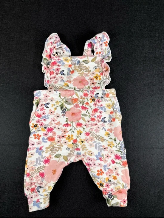 Play by Little Sleepies Wildflower Ruffle Romper Set | 0–3 Months 🌸