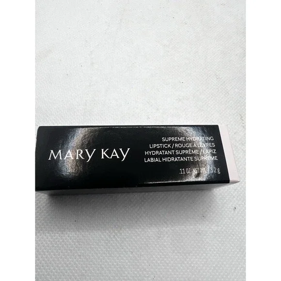 New In Box Mary Kay Supreme Hydrating Lipstick Coral Confetti Full Size