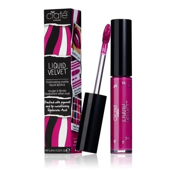NIB Ciate London Liquid Velvet Moisturizing Matte Liquid Lipstick in Chatterbox