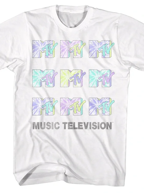 GAP Kids White Tee with Pastel Mint, Lavender & Pale Yellow Accents
