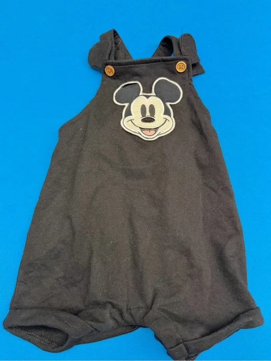Old school Disney boxlunch Baby Black Mickey Mouse Romper
