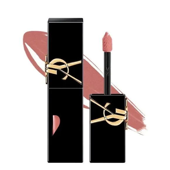 YSL NEW The Inks Vinyl Cream High Shine Lip Stain in 611 Mauve Provocation