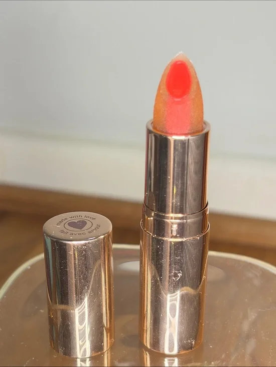 JOSIE MARAN Coral Pink Gel-Core Lipstick