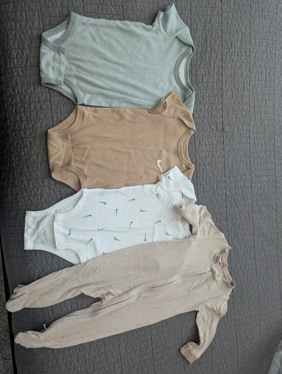 Nike Baby Onesies And Pajamas- 9m