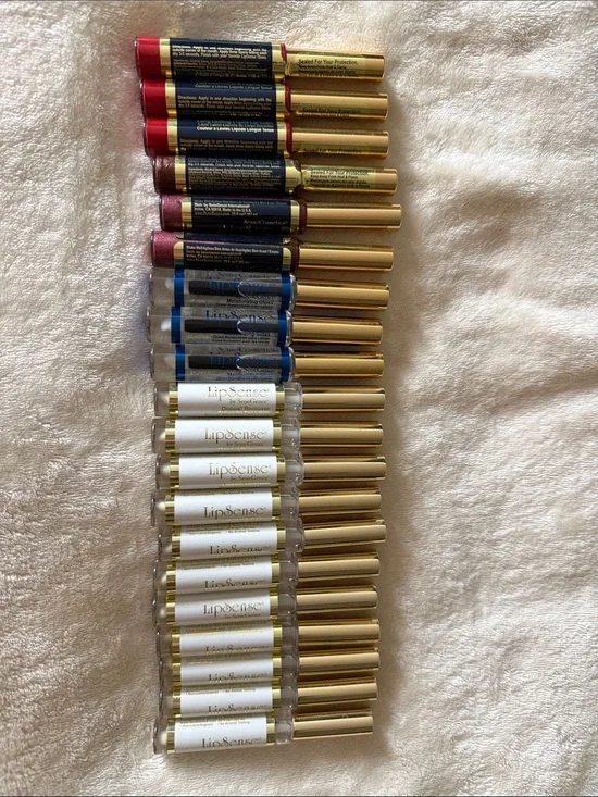 LipSense Assorted Color LipSense Set - Reds, Pinks, Blue, Clear