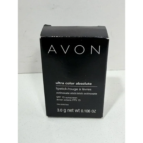 Avon Ultra Color Absolute Lipstick Comfort Caramel SPF 15 Discontinued‎ Vintage