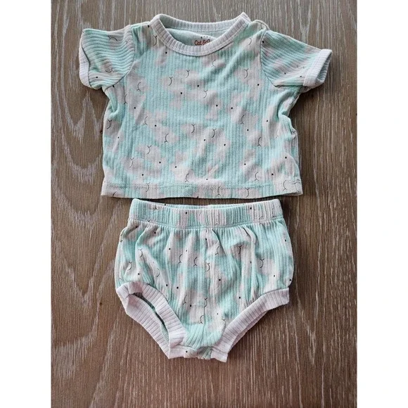 Cat and jack baby bunny‎ set 3-6 mos