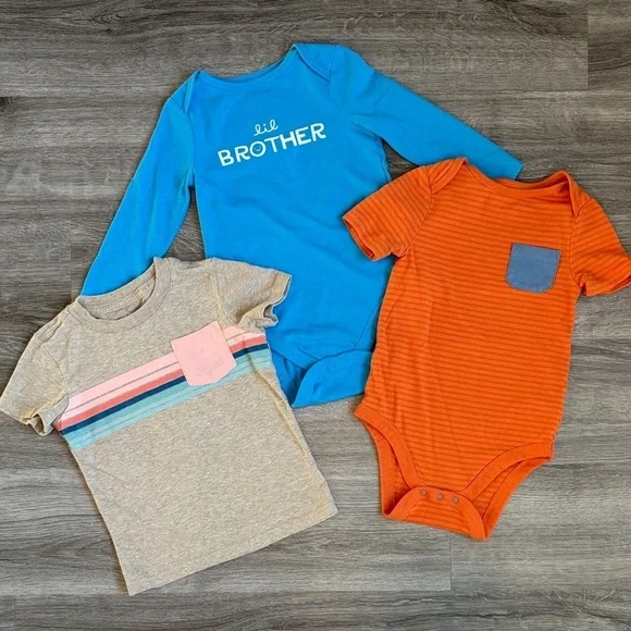 Cat & Jack baby boys t-shirt and bodysuits